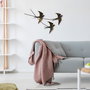 Wallity Wallow 2 Accesorio de Pared de Metal Decorativo Multicolor